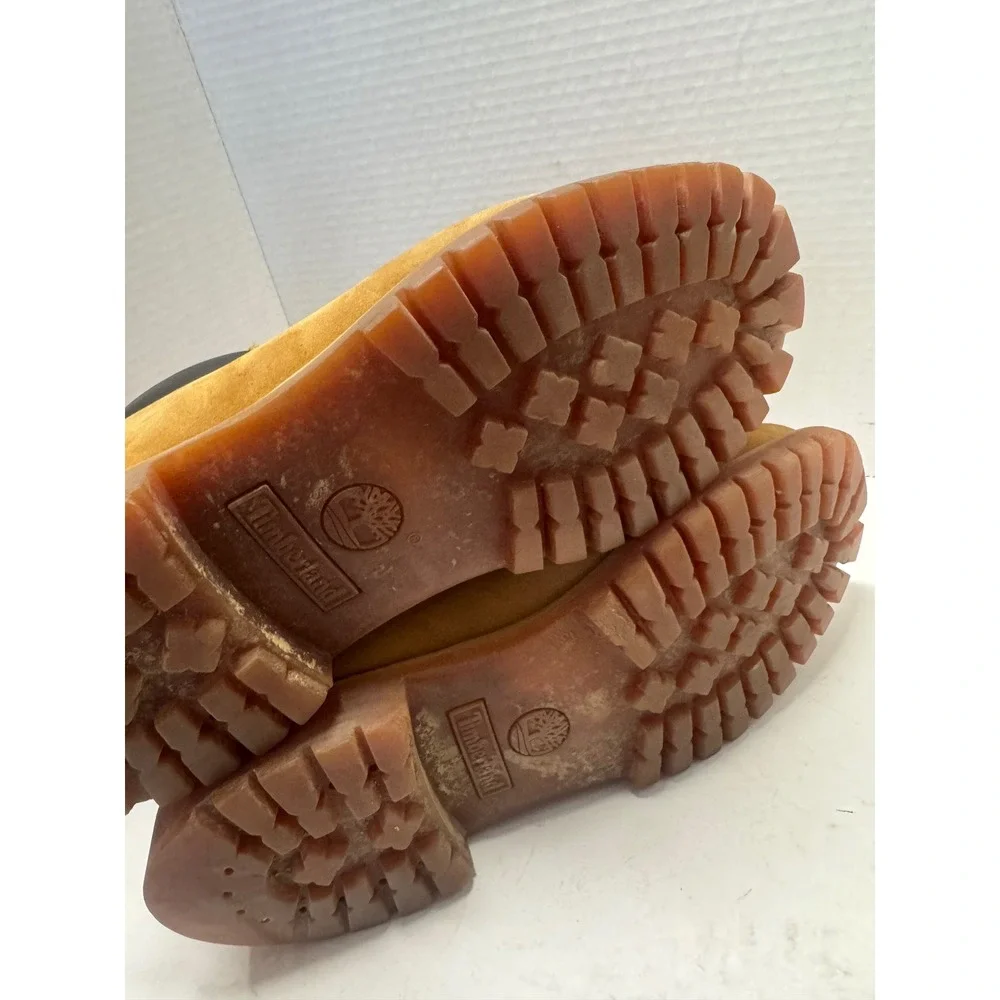 Timberland 6 Inch Premium Waterproof Boots Wheat Nubuck Leather 10061 Mens 10M